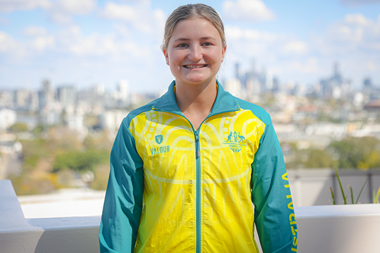 Lucy Bourke_represented Australia at the Youth Commonwealth Games